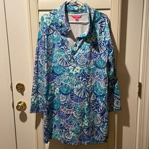 Lilly Pulitzer popover style dress